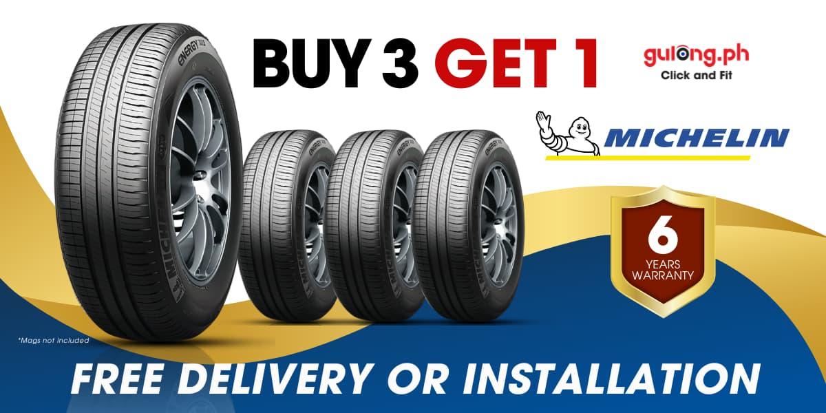 Buy 3 Get 1 FREE Michelin Tires